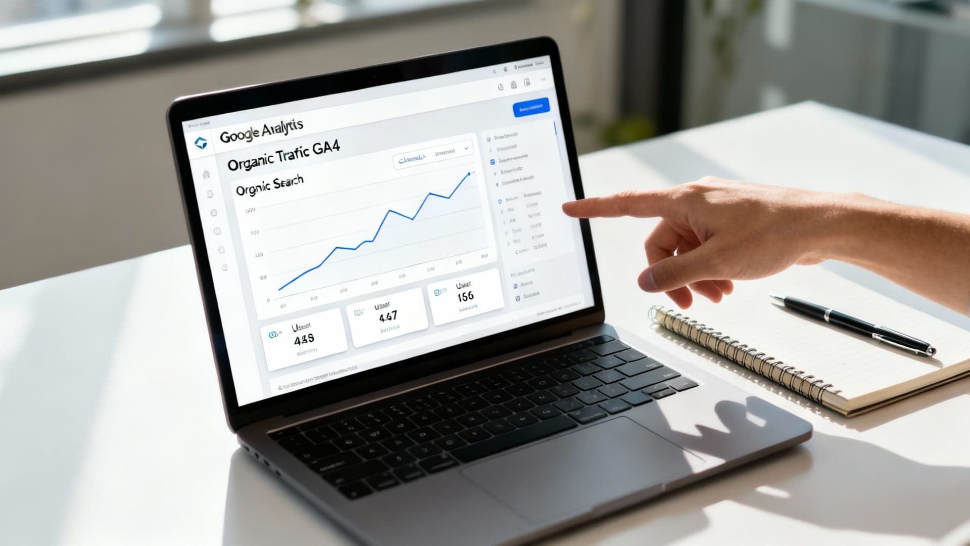 Traffic acquisition report screenshot