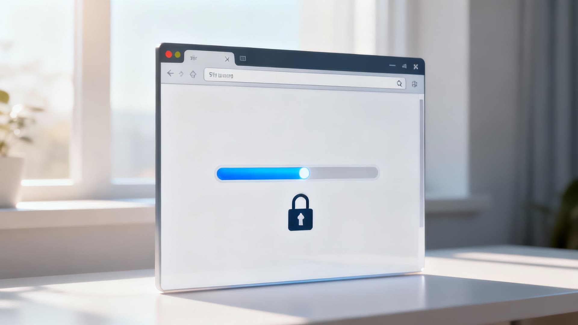 A person working on a laptop with charts and graphs in the background, symbolizing website optimization.