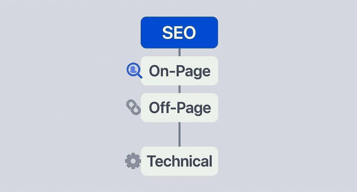 Infographic about what is on-page seo