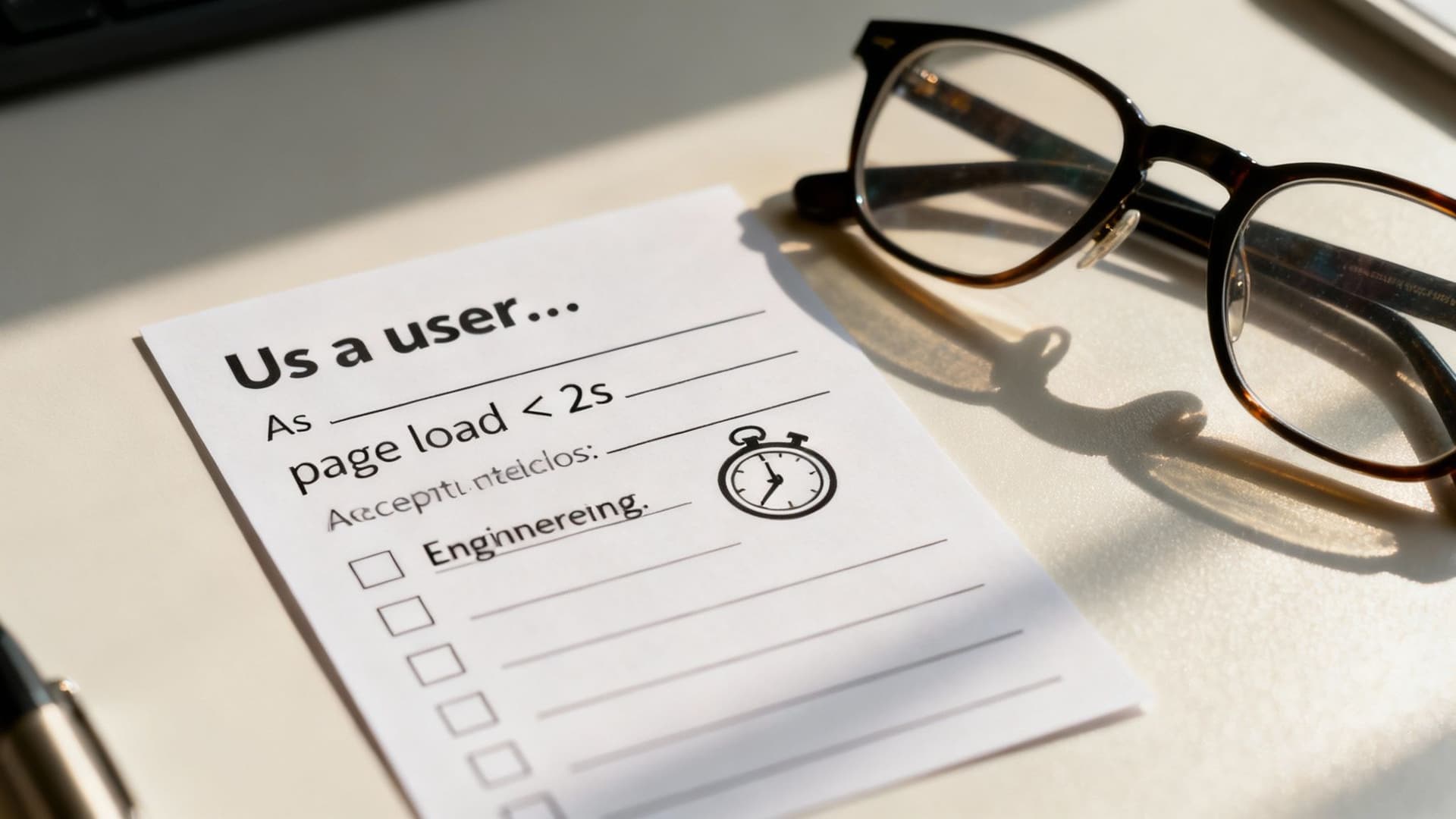 A group of engineers collaborating and discussing code on a computer screen.