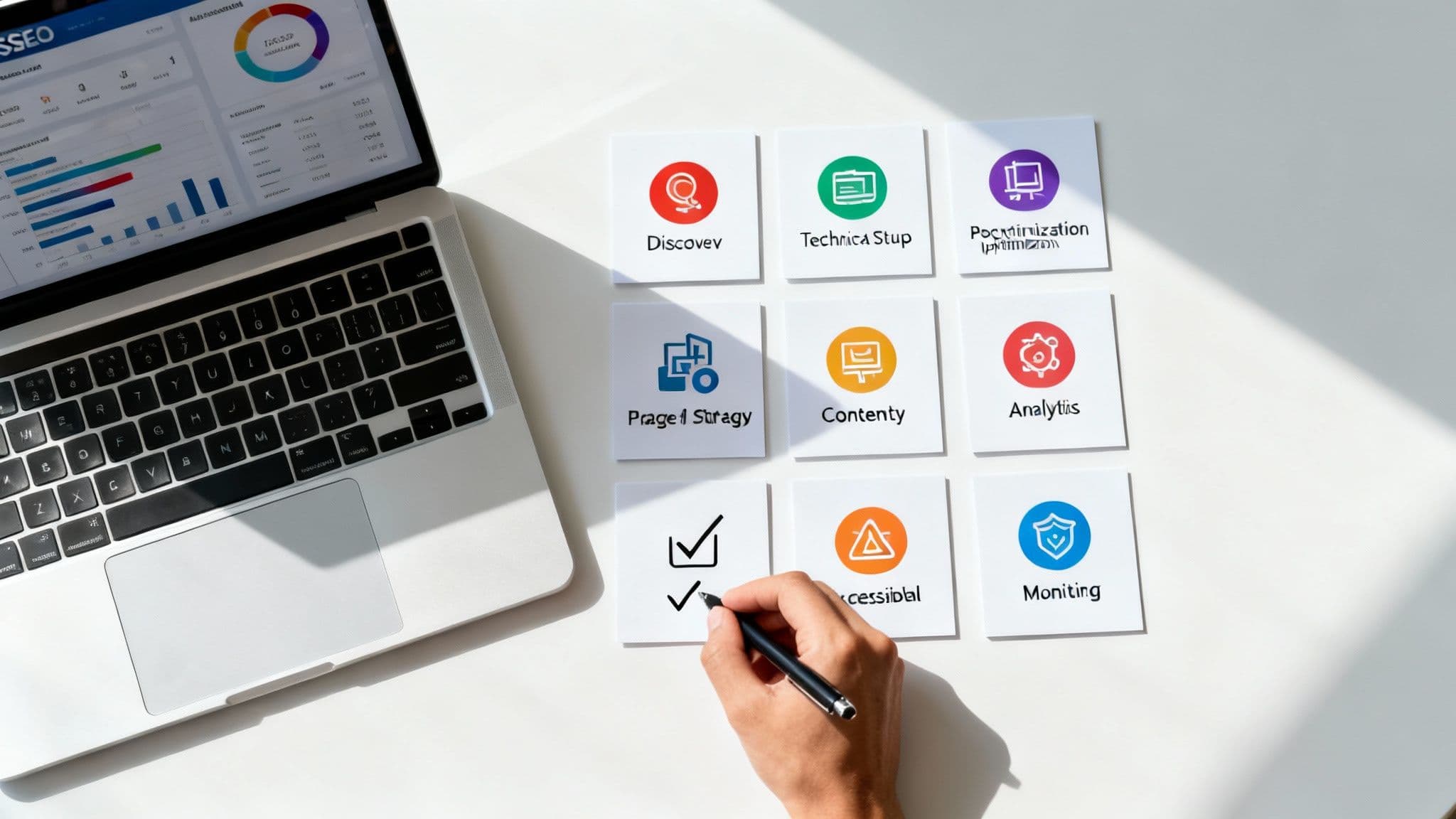 Cover Image for Ultimate SEO Kickoff: seo checklist for new website to Rank Fast