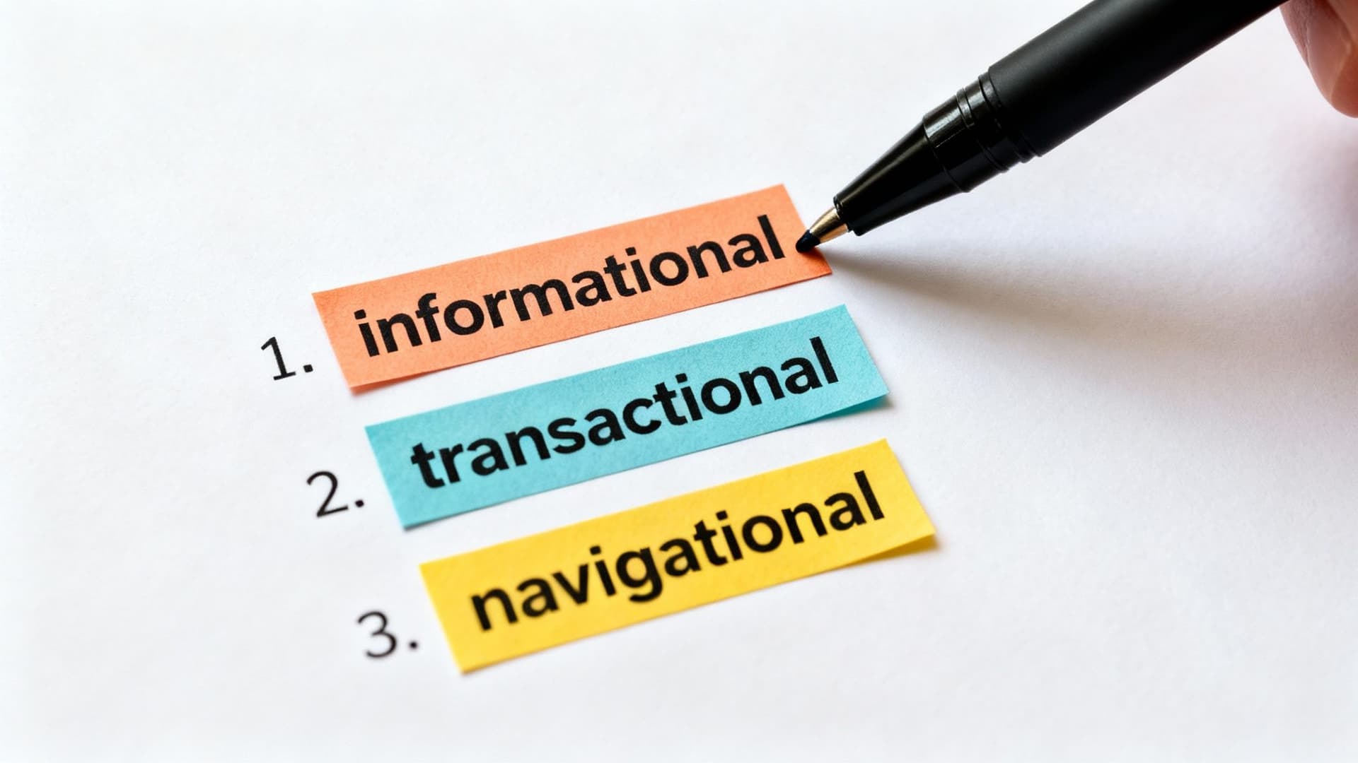 A person looking at a chart on a computer screen, symbolizing keyword analysis