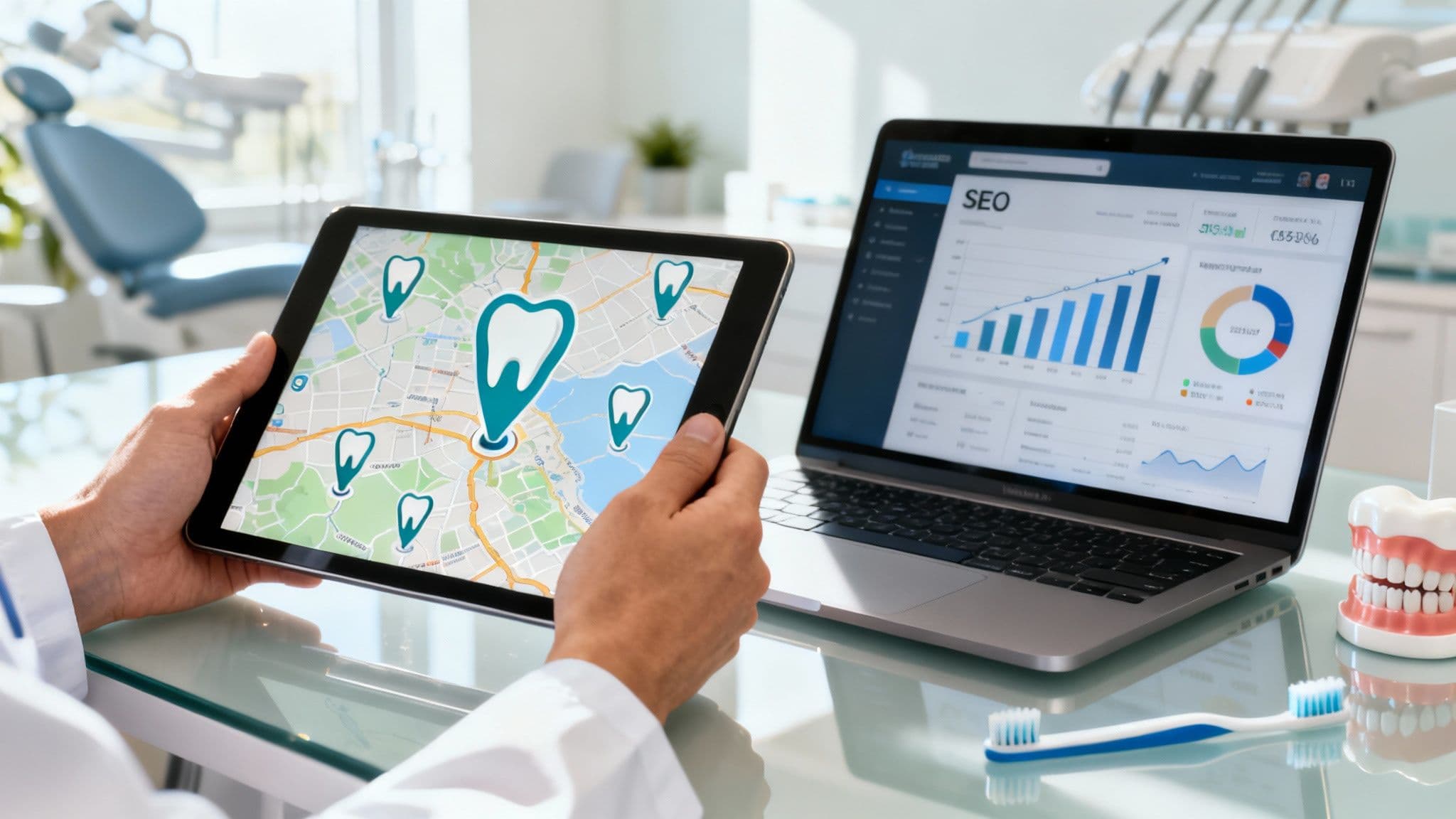 Cover Image for A Guide to SEO for Dentists That Actually Drives New Patients