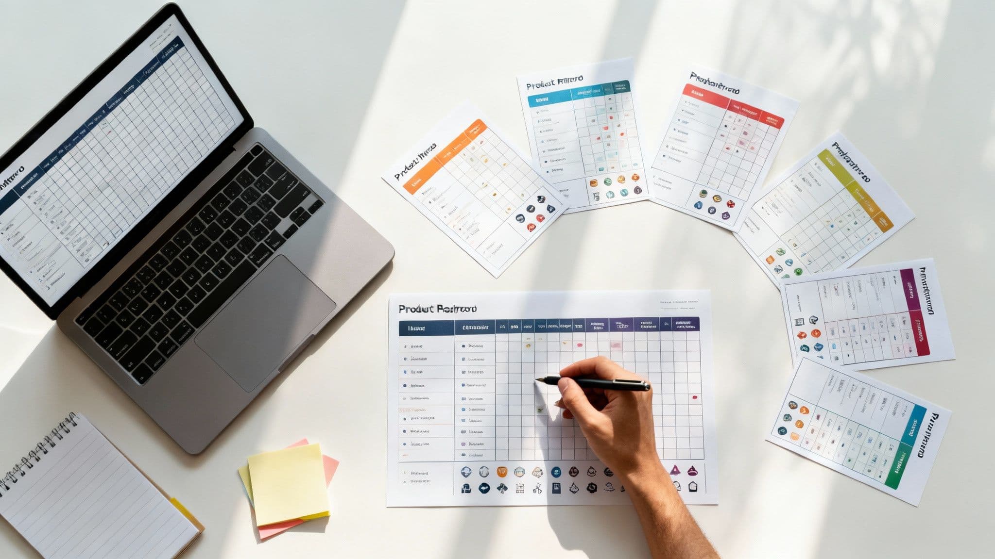 Cover Image for 12 meilleurs modèles gratuits de feuille de route produit à télécharger pour 2025