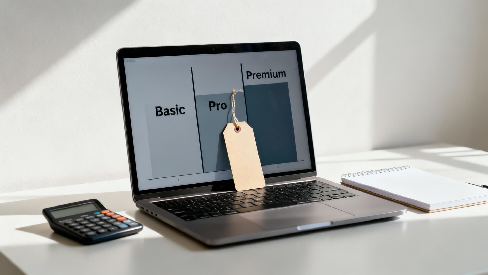 A close-up shot of price tags with varying numbers, symbolizing different pricing strategies.